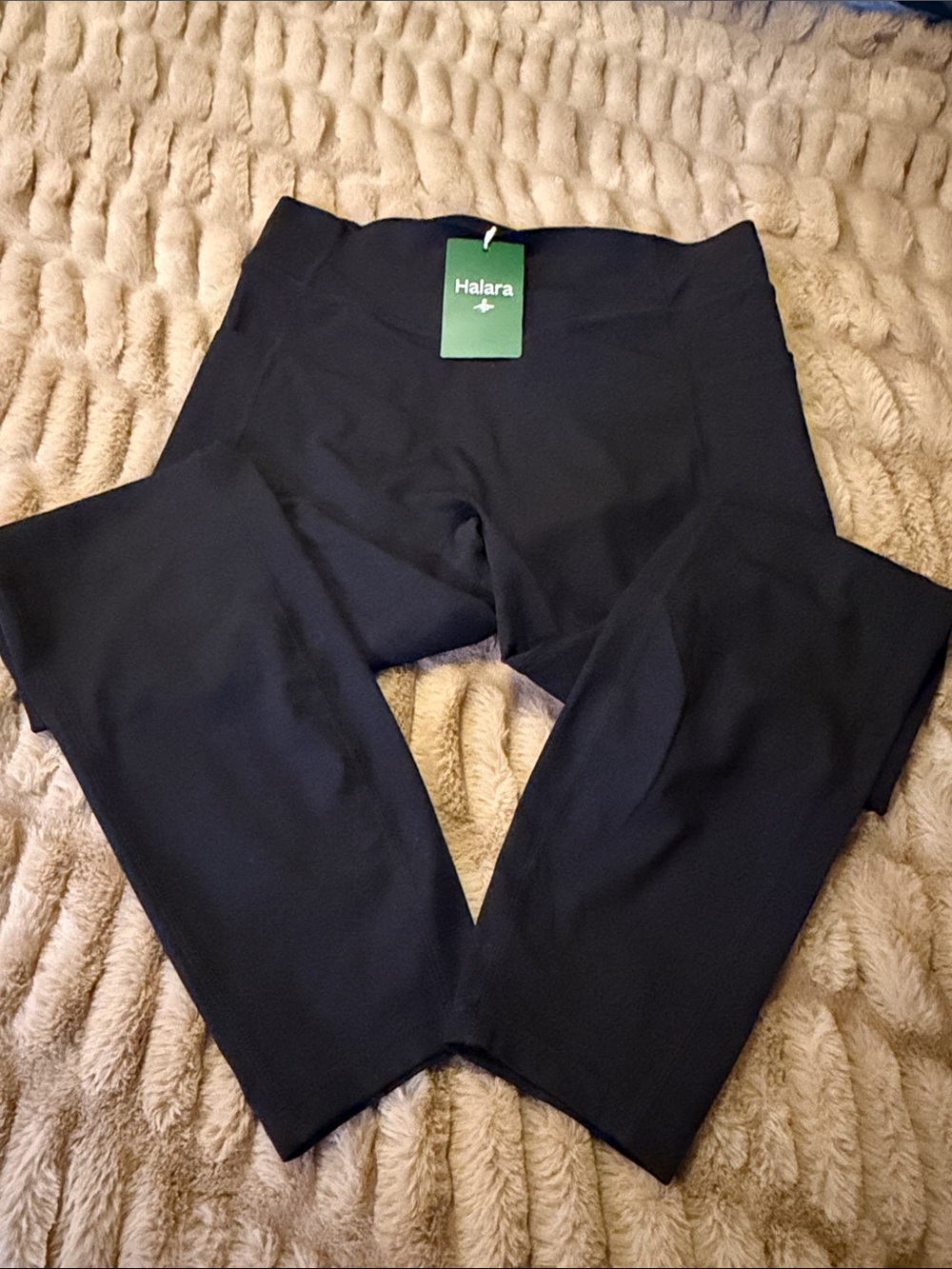 HALARA Black High Waisted Scrunch Butt Lift Performance Leggings